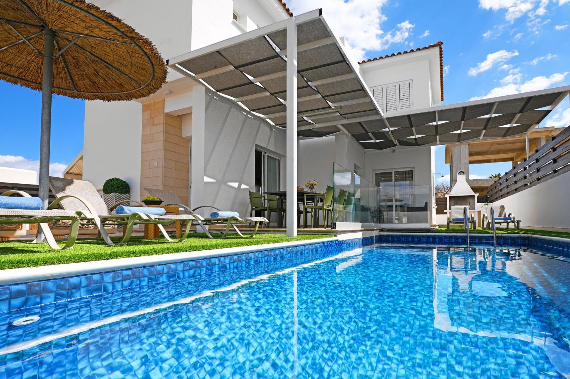 Villa White Star - 100M From Serena Beach Protaras Zewnętrze zdjęcie